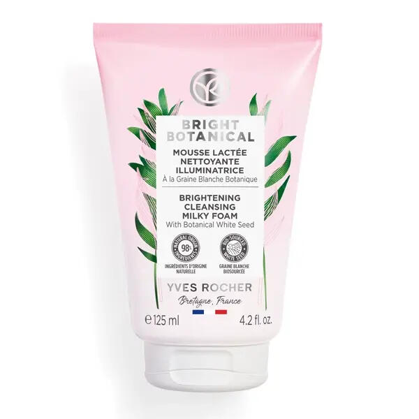 Bright Botanical - Brightening Cleansing Milky Foam With Botanical White Seed